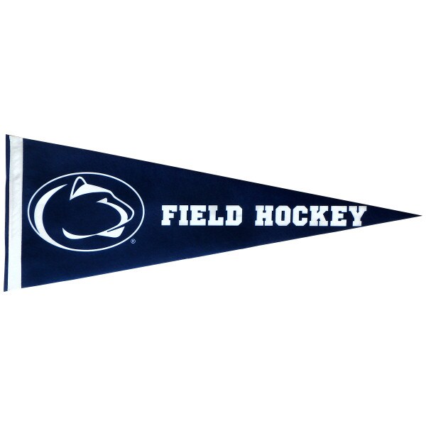 Penn State athletic logo field hockey pennant image